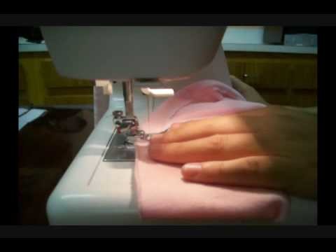 Cómo coser un paña de tela de los modernos parte 1 - La receta de la abuelita