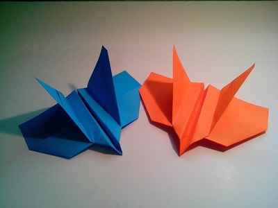 Como hacer un avión boomerang de papel que vuelve