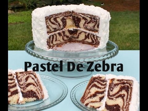 Cómo hacer un pastel de zebra muy fácil - Madelin's Cakes