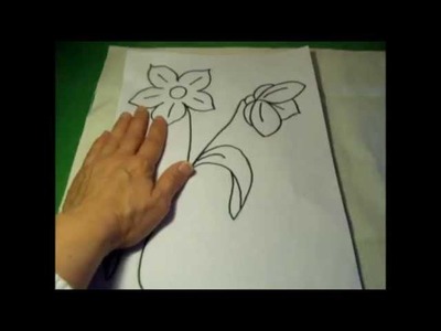 Curso de bordado básico 3: Dibujar plantillas para bordar