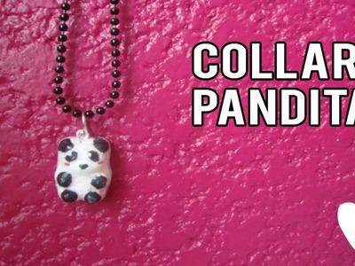 Haz tu propio Collar con panditas | como hacer un collar de panda