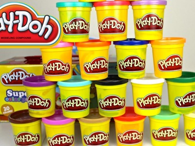 Plastilina Play Doh en  Español Super Color pack Play Doh Box Caja de play Doh