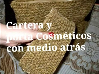 Cartera Crochet combinada con Cuero
