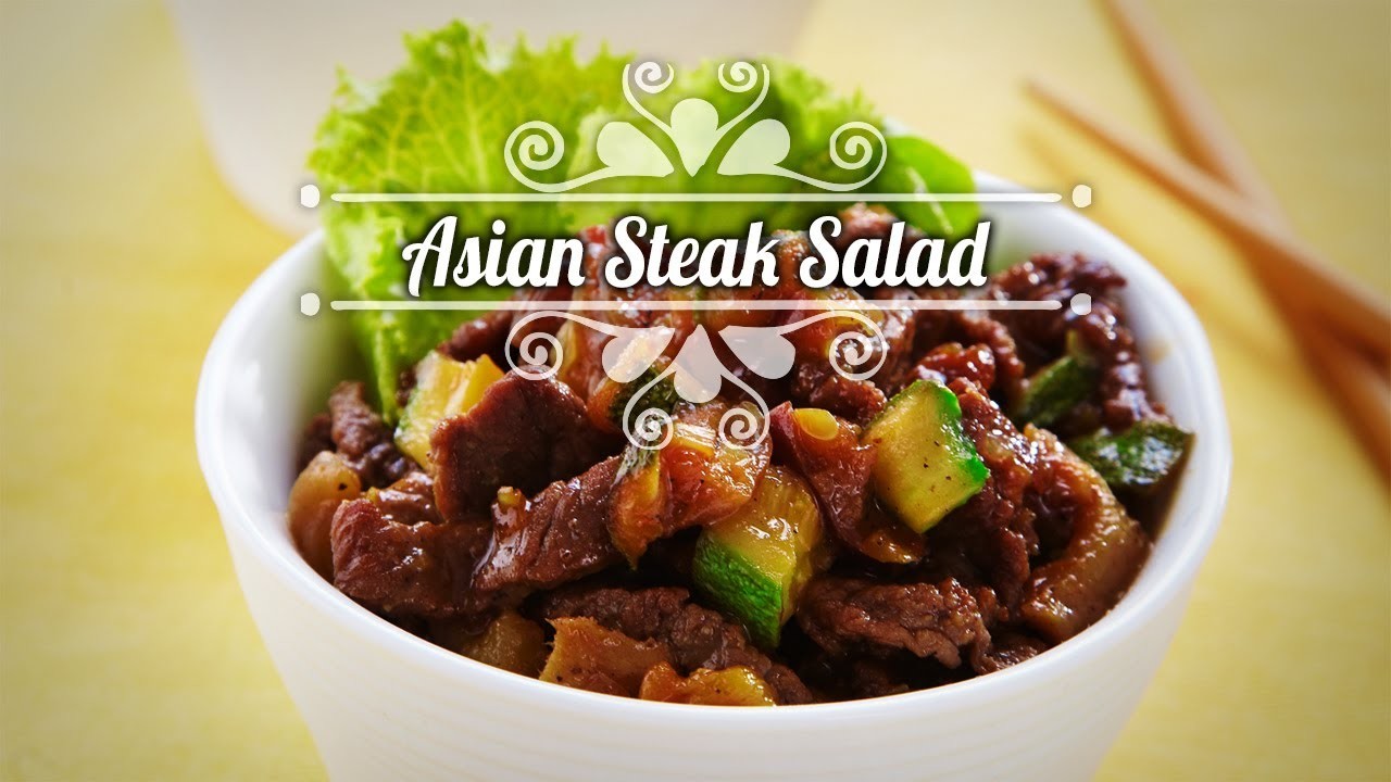 Chef Oropeza Receta: Asian steak salad