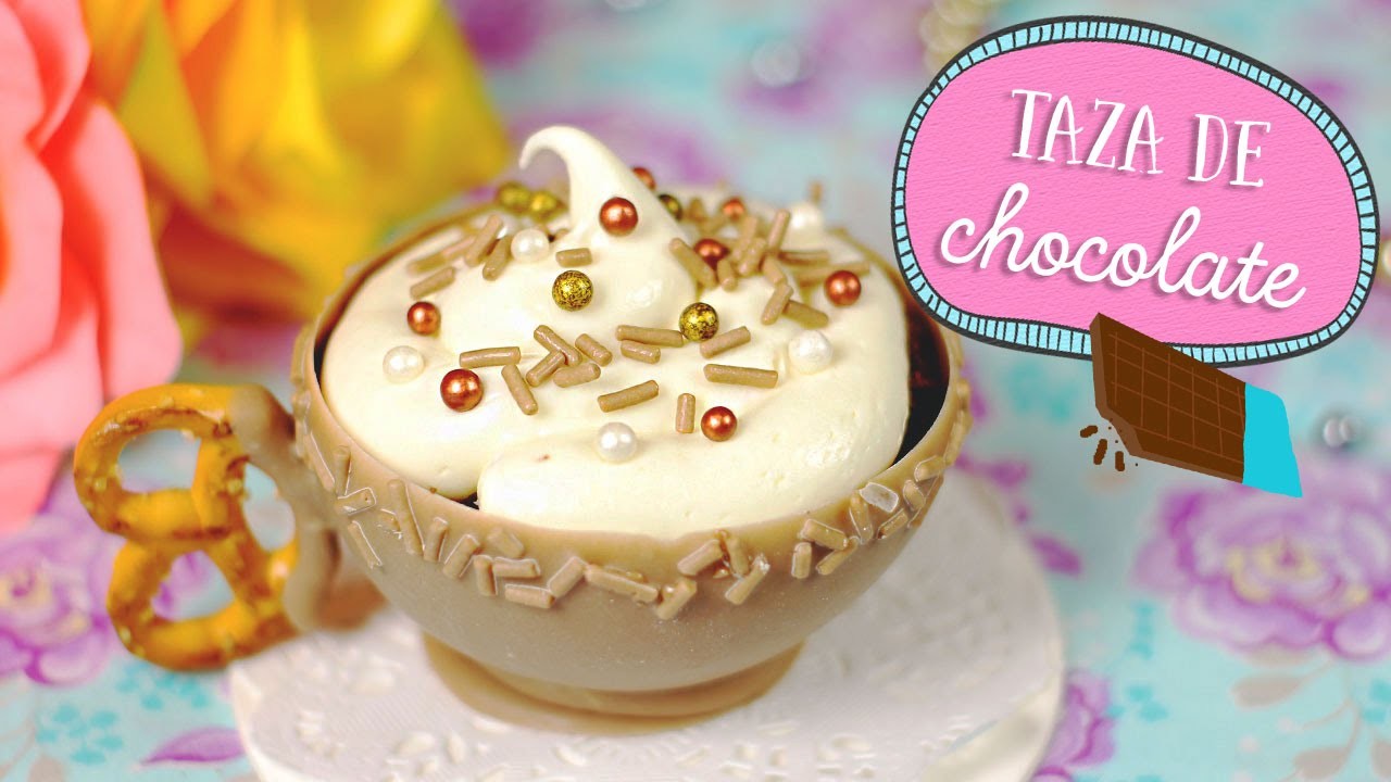 Pastel en Taza de chocolate: postre fácil y regalo ✎ Craftingeek