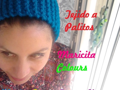 Tejido a Palitos Tutorial Vincha "Maricita" Diadema por Maricita Colours