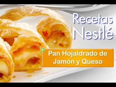 Video Receta:Pan Hojaldrado de Jamón y Queso