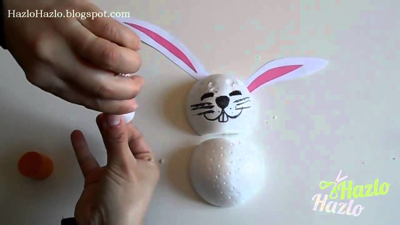 Cómo hacer un Conejo de Pascua.