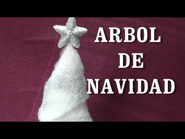 DIY ARBOL NAVIDEÑO DE GUATA