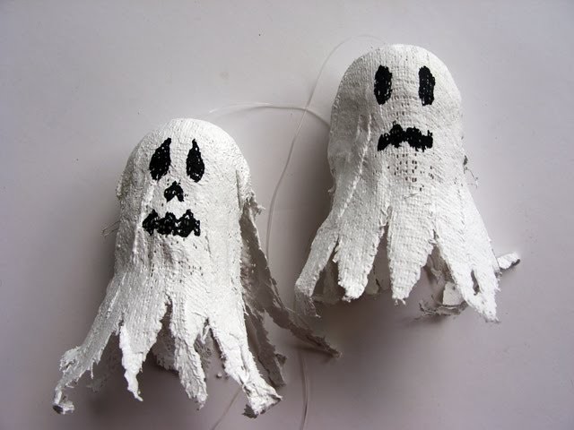 Halloween - Fantasma para el Día de Muertos - Manualidades para toos