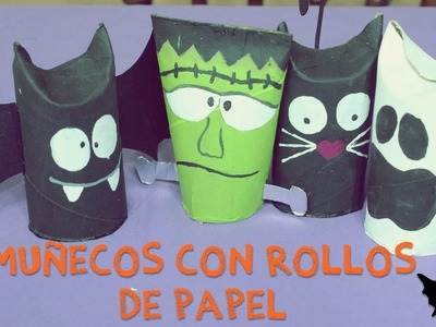 #PixxelArt - Muñequitos Para Halloween Con Rollos De Papel Higiénico [DIY]
