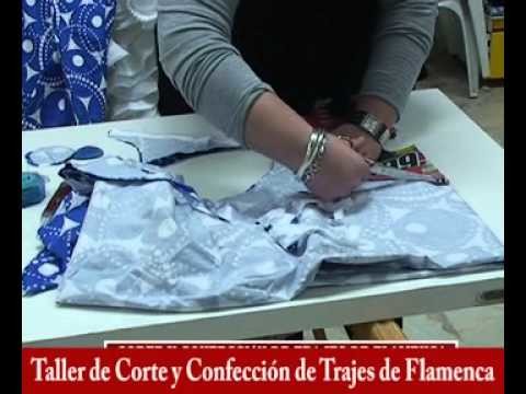 Taller de Corte y Confección de Trajes de Flamenca, Monitora Mª Dolores Ruíz Cárdenas I parte.