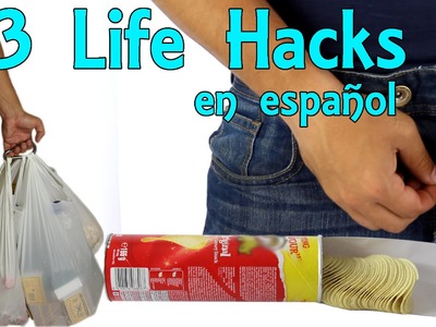 3 Life Hacks en Español #8 - Hacks en la vida real (Experimentos Caseros)