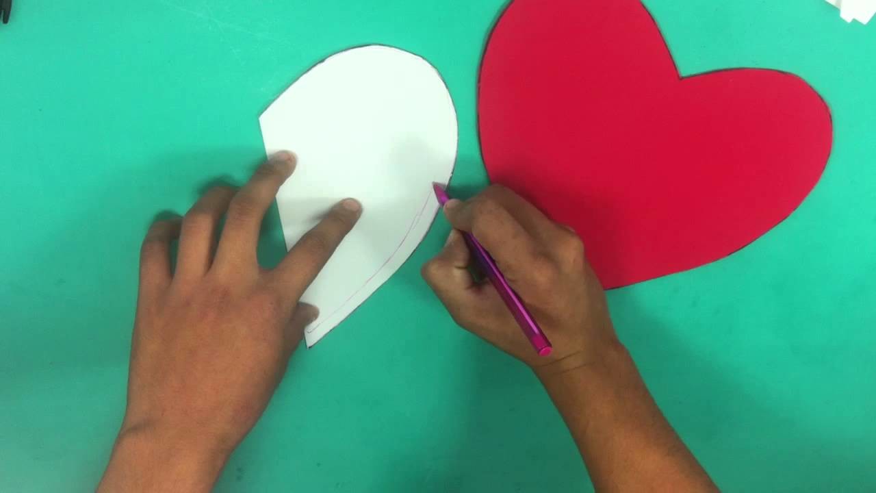 Caja de bombones en corazón - Ideas para San Valentín