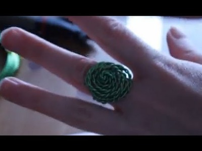 Cómo hacer un anillo con forma de rosa | facilisimo.com