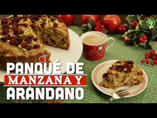 ¿Cómo preparar Panqué de Manzana y Arándano? - Cocina Fresca