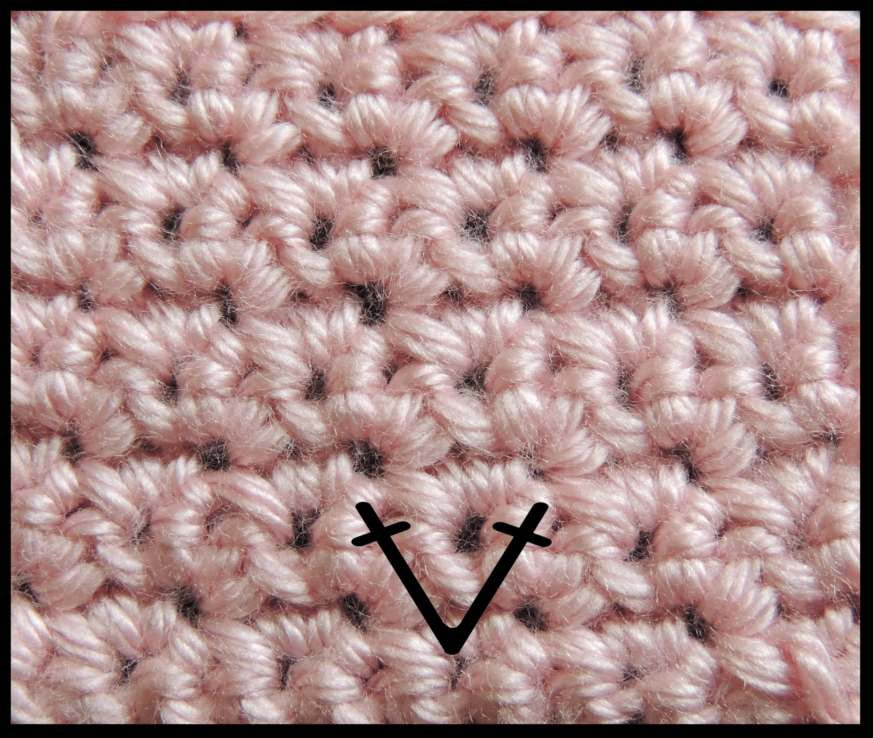 Curso Basico de Crochet : Punto Bajo en Aumento
