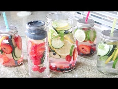 DIY Agua Con Frutas-  Saludable