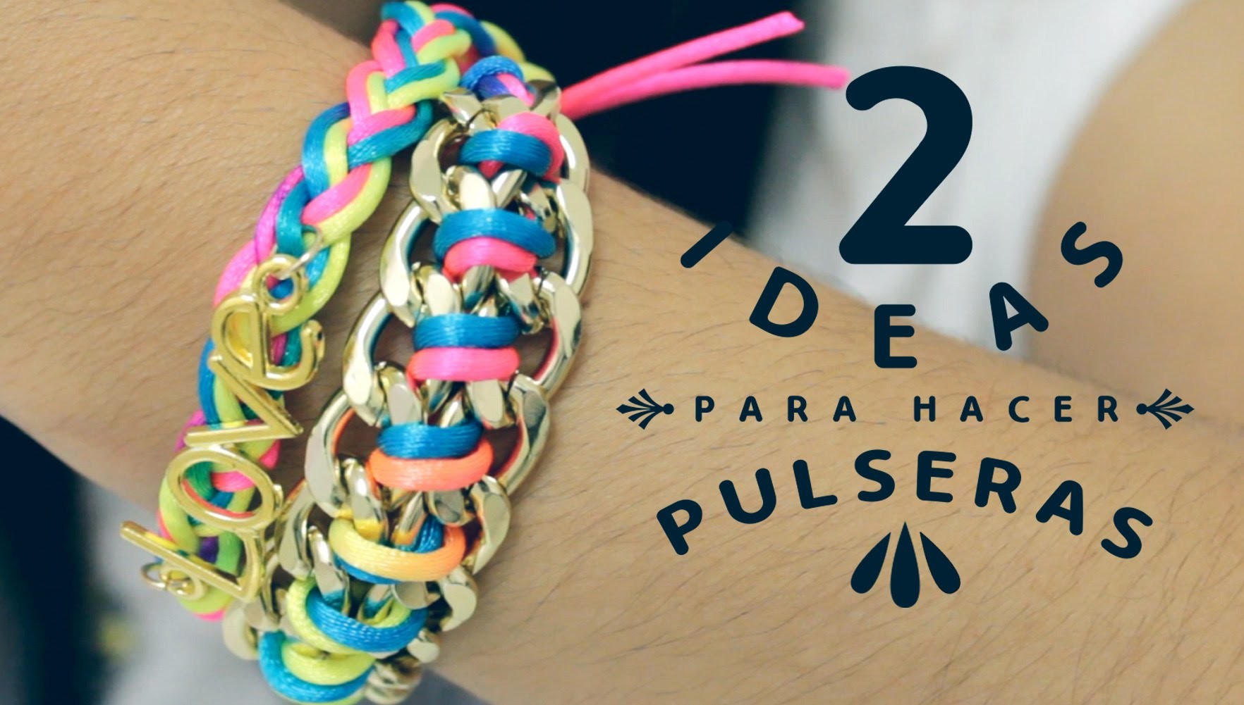 DIY Pulseras Arm Candy. Accesorios de Moda - Hablobajito