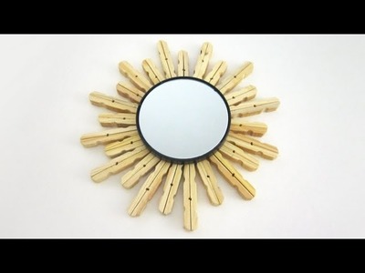 Episodio 627- Cómo decorar un espejo con pinzas para ropa