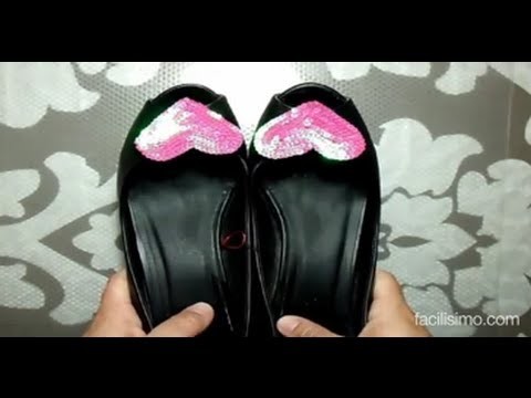Personaliza tus zapatos con lentejuelas (DIY) | facilisimo.com