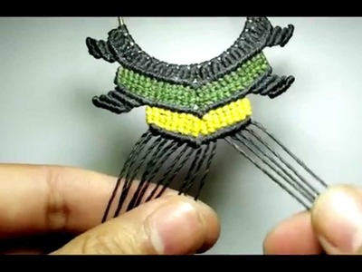 AROS  MACRAME  MODELO  01 TUTORIAL