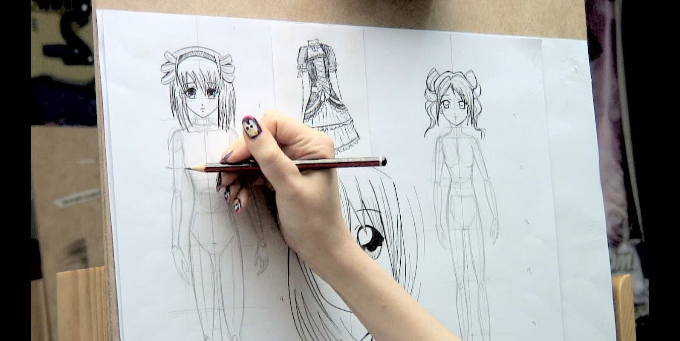 Como dibujar Manga 8 (Cuerpo completo)  How to draw Manga Bodies