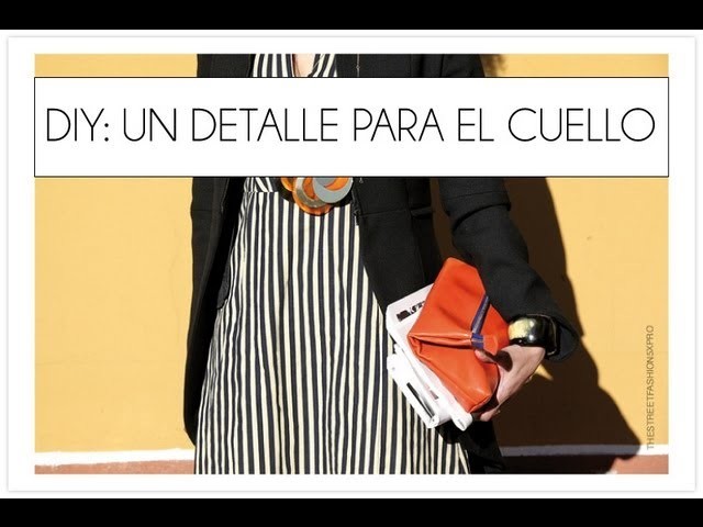 DIY Detalle en el cuello