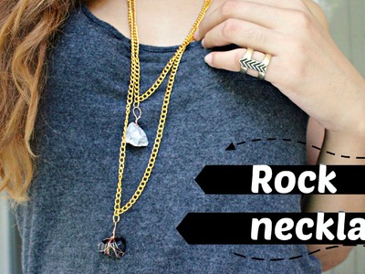 DIY- Rock Necklace -♥Angy