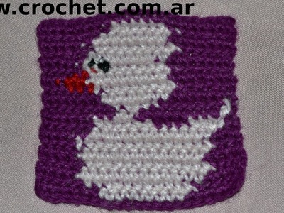 Motivo N° 12 en tejido crochet tutorial paso a paso.