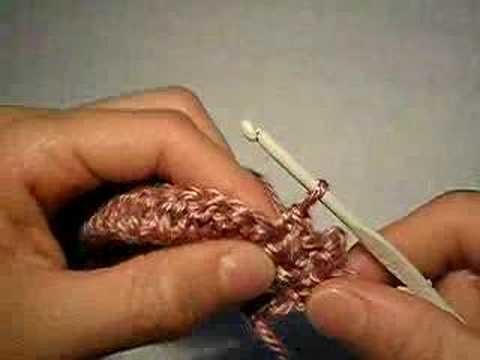 Como tejer el Punto Picot en tejido crochet tutorial paso a paso.