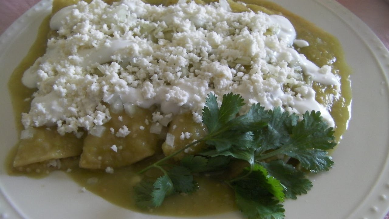 Enchiladas Verdes * video 93 *
