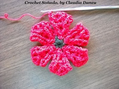 EVOLUTION OF A FANCY CROCHET STITCH - EVOLUCIÓN DE UN PUNTO FANTASÍA CROCHET