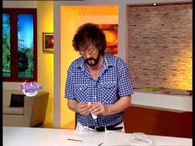 Jorge Rubicce - Bienvenidas TV - Modela la pierna de un bebé en porcelana fría