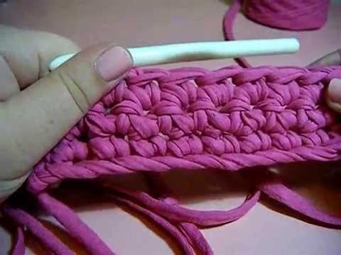 PUNTO BAJO || Single Crochet. Trapillo. Crochet. Ganchillo
