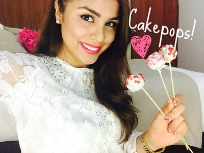 Cakepops de Brownie para San Valentin- SOLO 5 INGREDIENTES!