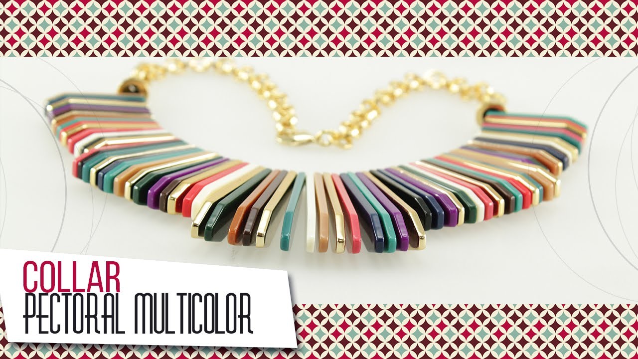 Collar pectoral multicolor | VARIEDADES CAROL