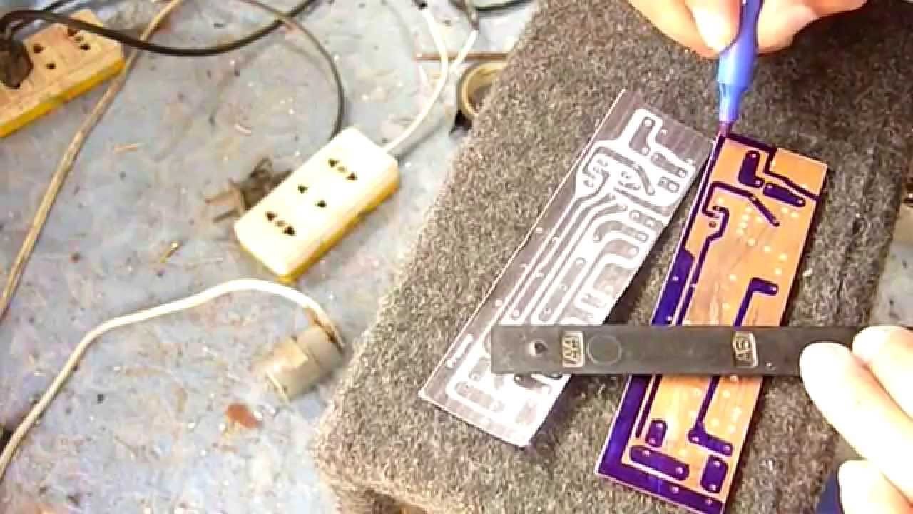 Cómo diseñar y quemar una placa de circuitos (muy fácil de hacer)