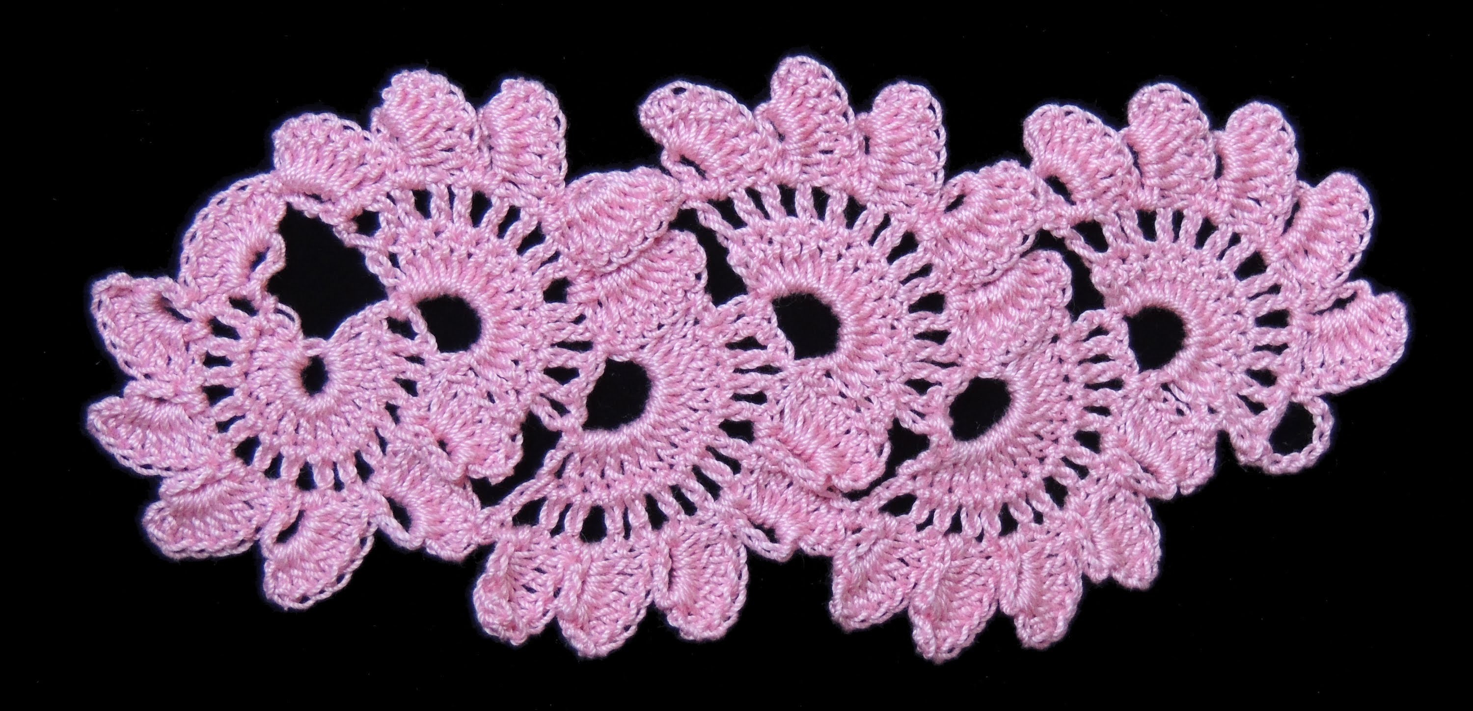 Crochet : Punto Entrelazado # 6