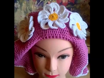 Modelos de sombreros tejidos a crochet