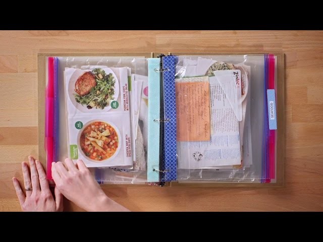 Organiza tus recetas – Cómo organizar fácilmente tus tarjetas de recetas