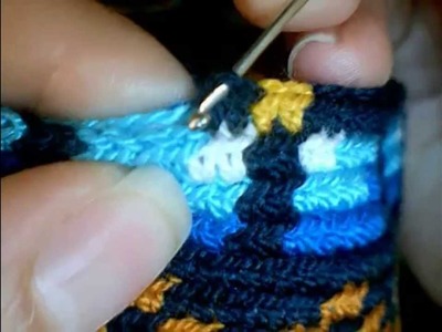 Punto crochet mochila Wayuu