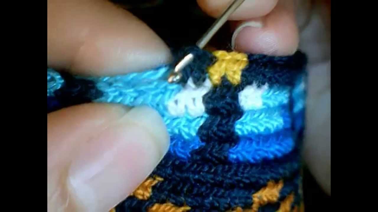 Punto crochet mochila Wayuu