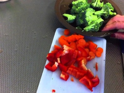 Recetas vegetarianas: Arroz integral con verduras - recetas saludables con verduras