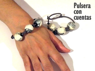 Reciclamos una Pulsera con Cuentas - DIY - Recycling a Beaded Bracelet