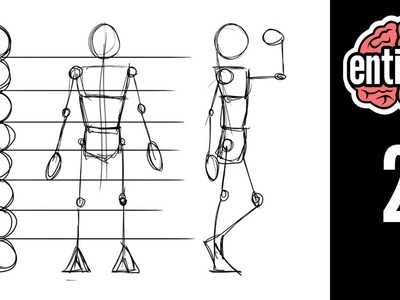 Aprende a dibujar el esqueleto y sus proporciones - Parte 1