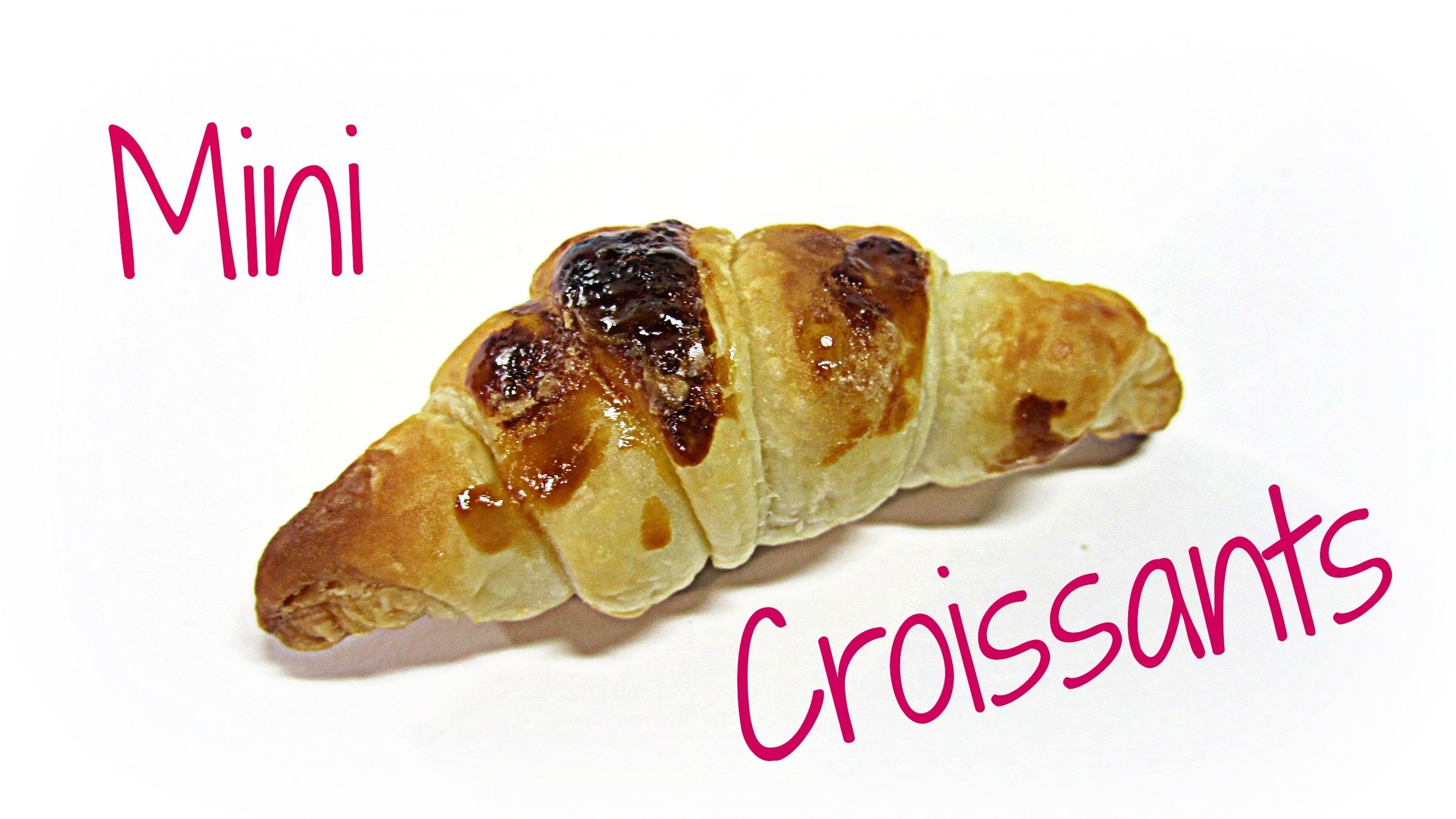Cocina: Mini croissants Fácil (easy).