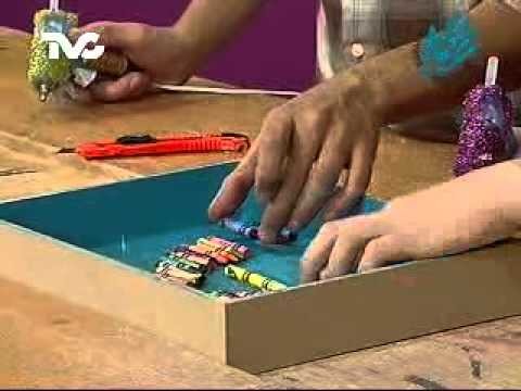 Cómo hacer un Cuadro con Crayolas (EC)