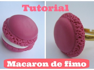 Cómo hacer un Macaron de fimo. How to make a Fimo macaron