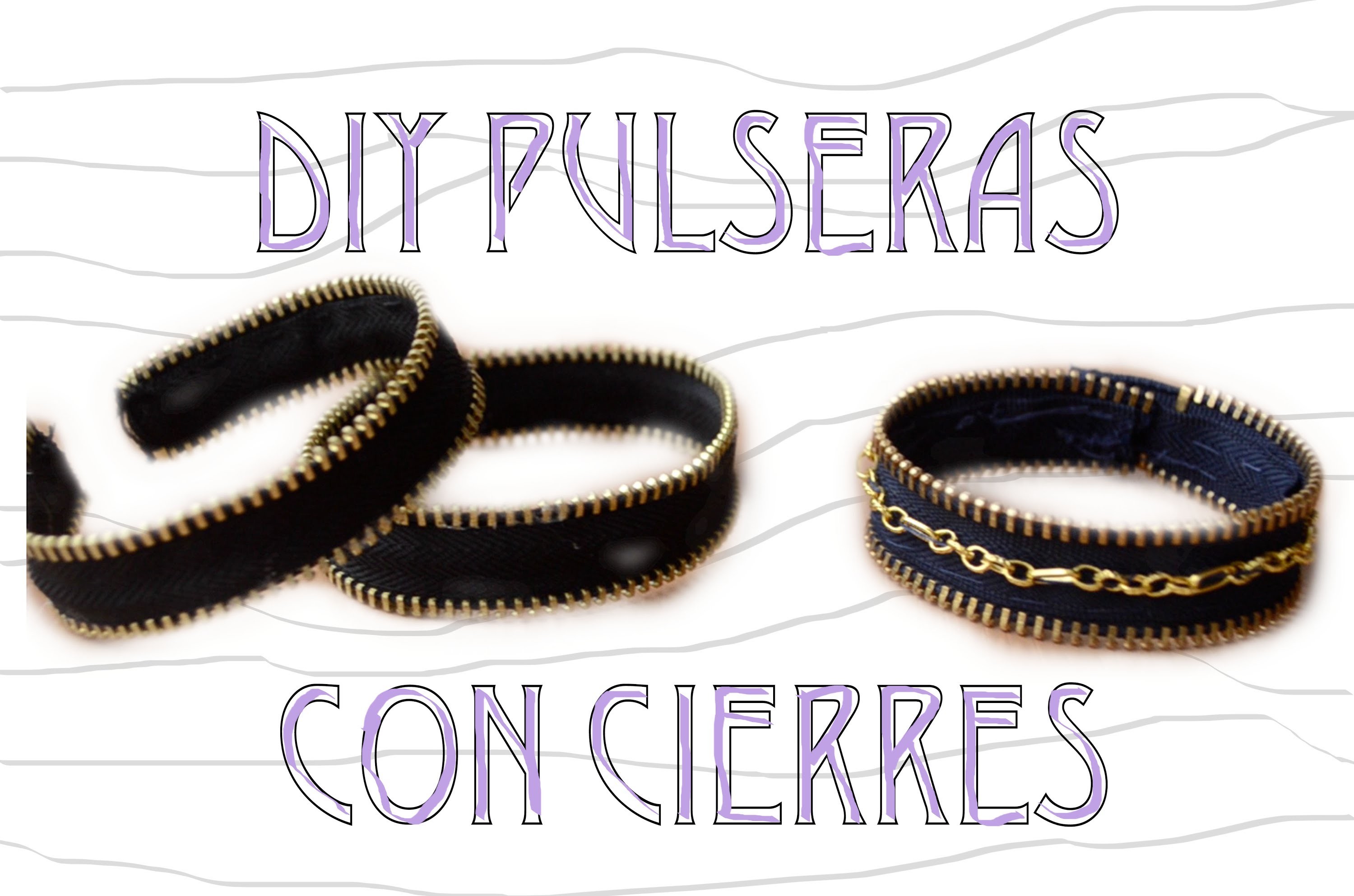 DIY Pulseras con Cierres | DIY Zipper Bracelets